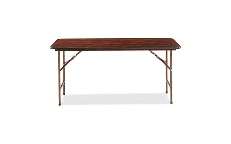 Klapptisch aus Holz, rechteckig, 59.88w x 17.75d x 29.13h, Mahagoni