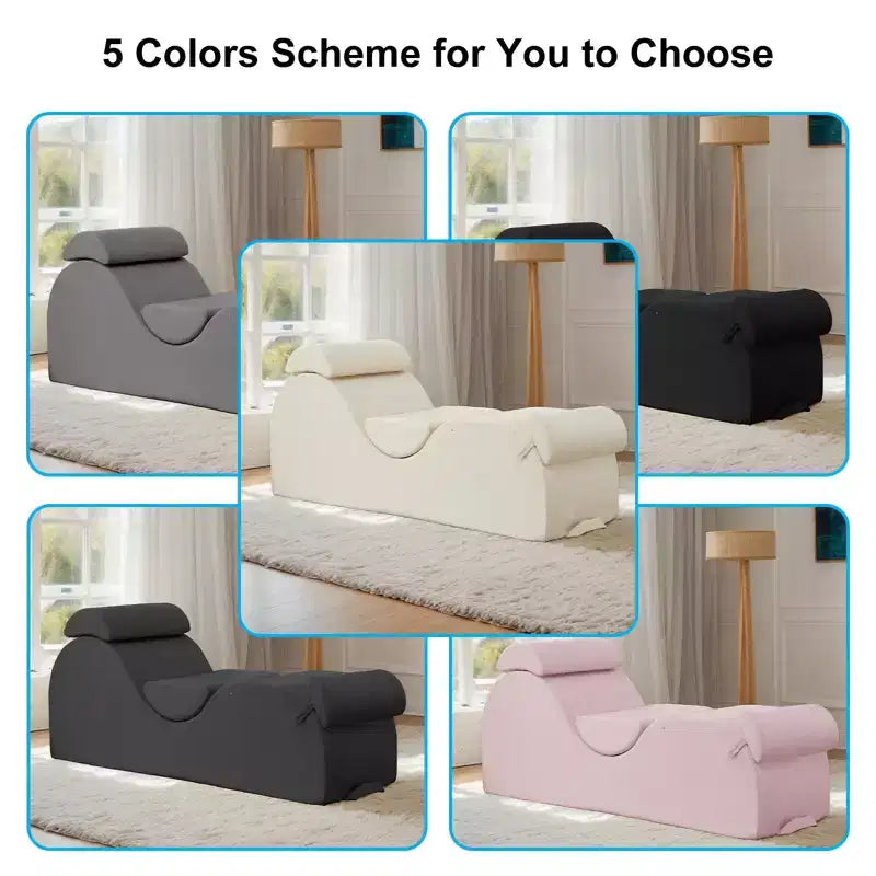 Silla de yoga, chaise longue moderna para yoga