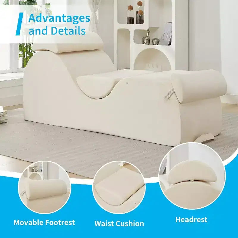 Silla de yoga, chaise longue moderna para yoga