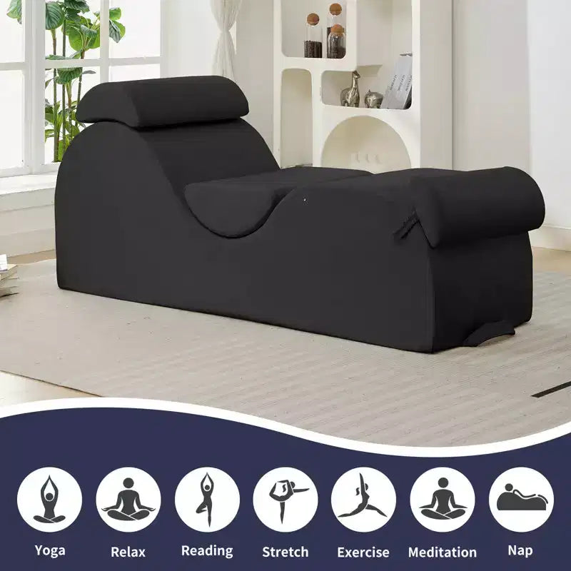 Silla de yoga, chaise longue moderna para yoga