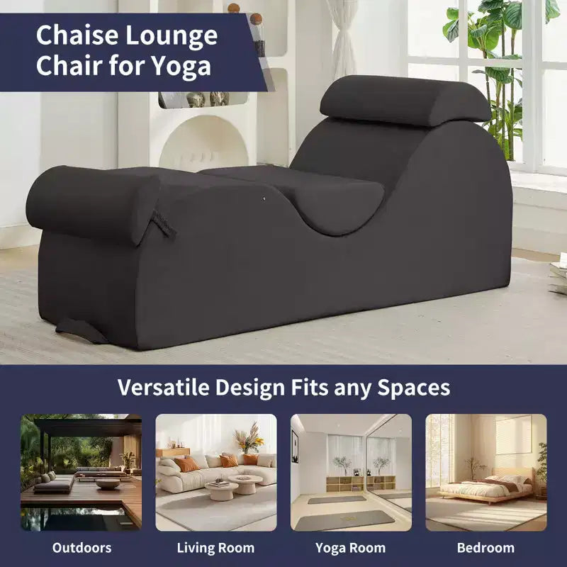 Silla de yoga, chaise longue moderna para yoga
