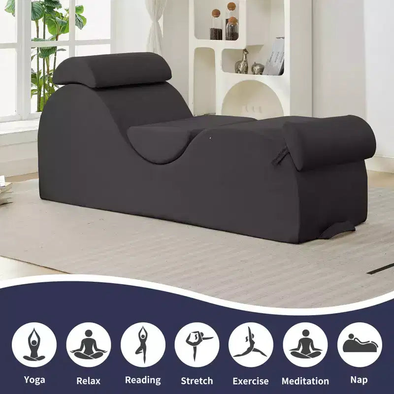 Silla de yoga, chaise longue moderna para yoga