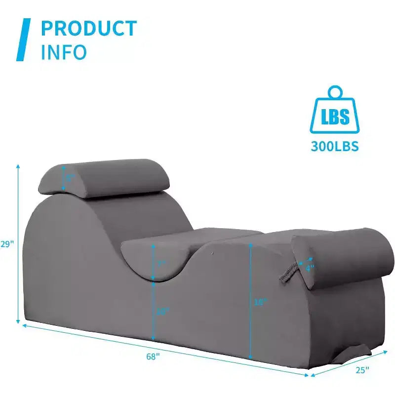 Silla de yoga, chaise longue moderna para yoga