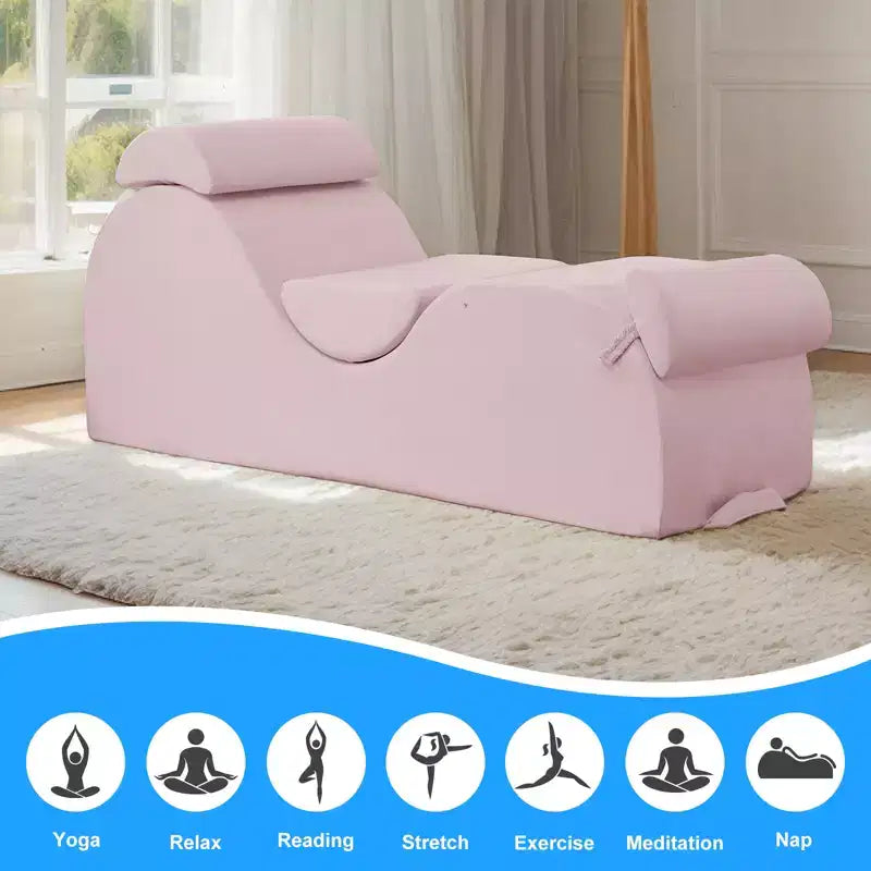 Silla de yoga, chaise longue moderna para yoga