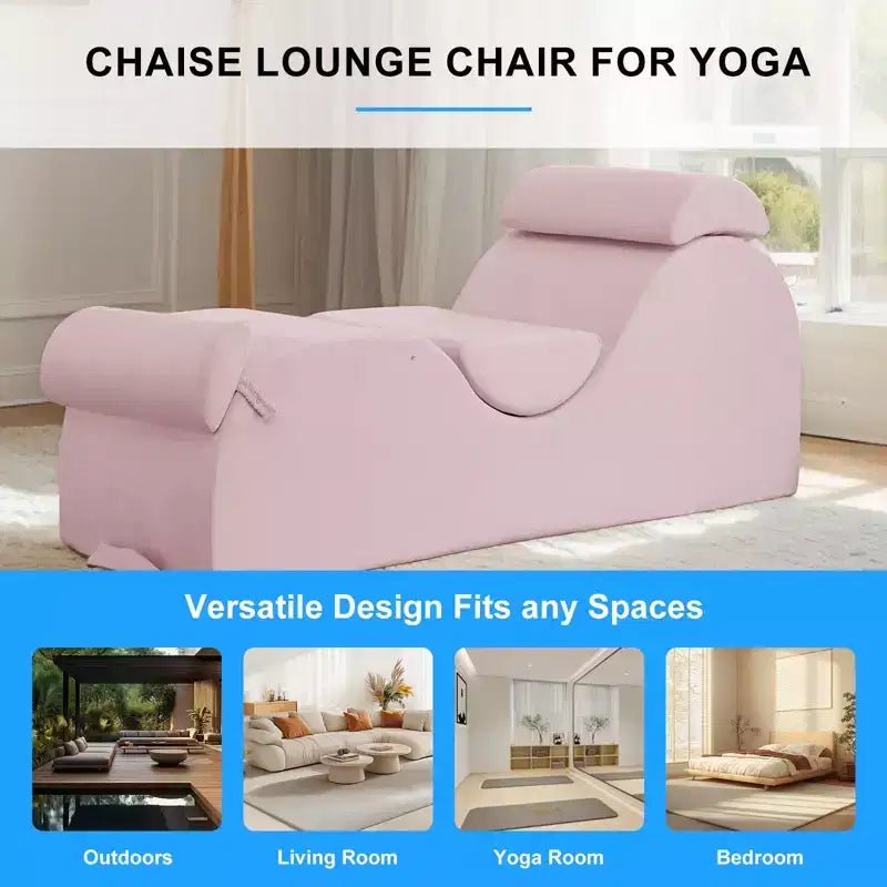 Silla de yoga, chaise longue moderna para yoga