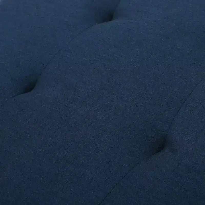 Elegante otomana azul: el complemento perfecto para la decoración de tu hogar