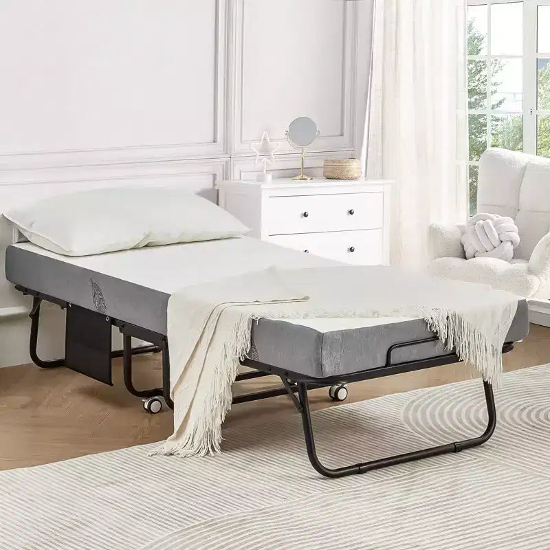 Cama plegable de 31 W con colchón incluido