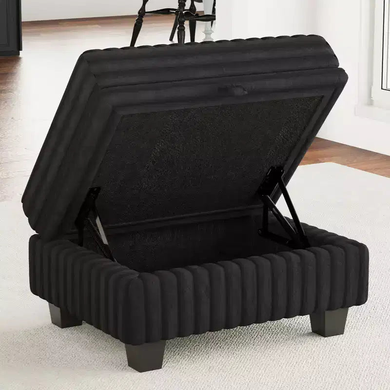 Cordhocker mit Stauraum für modulare Ecksofas