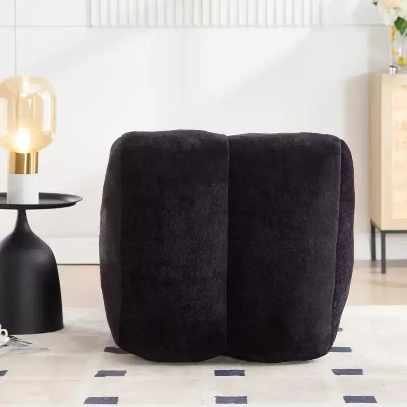 Chaiselongue zum Yoga, S-förmiger Sitzsack, bequeme Chaiselongue mit weicher Schwammfüllung, bodennahes, rahmenloses Lesesofa für Wohnzimmer und Schlafzimmer