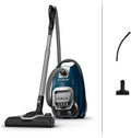ROWENTA Silence Force Effitech Aspirateur avec Sac, Silencieux 57 DB(A), Basse consommation, Haute Filtration, Rayon d'action 12 m, Fabriqué en France RO7451EA, Bleu