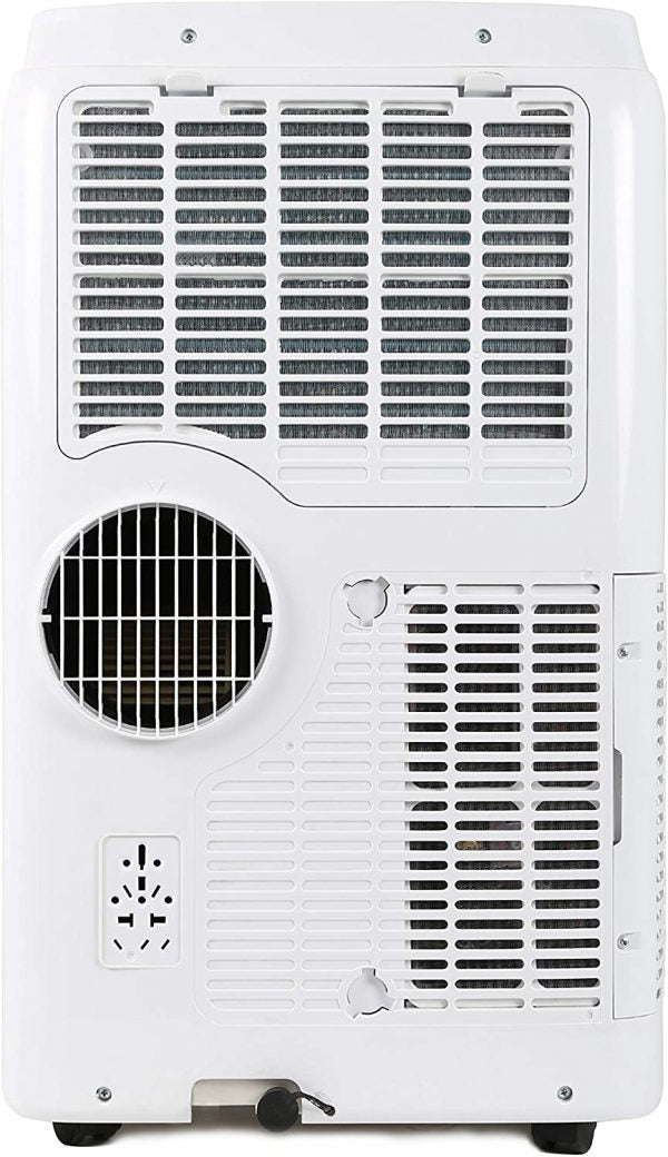 BLACK DECKER 14 000 BTU Climatiseur portable avec chaleur et télécommande, blanc