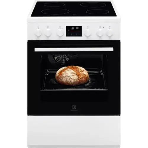 Cuisinière vitrocéramique ELECTROLUX EKR648922W Pyrolyse