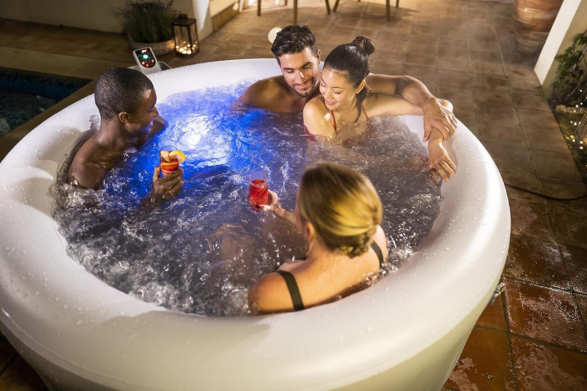 Spa gonflable rond BESTWAY Lay-Z-Spa? Miami Airjet? 2 - 4 personnes
