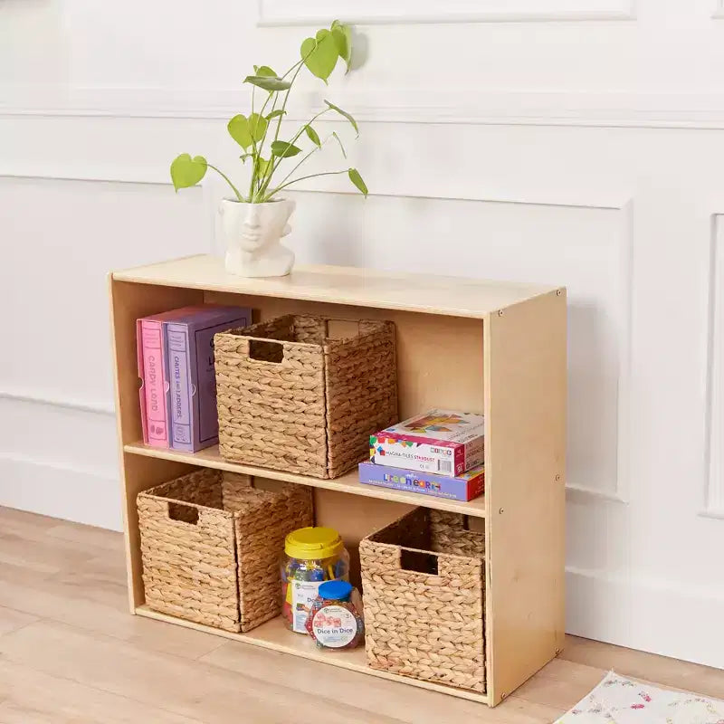 Armoire de rangement simple face à 2 étagères, 30in, mobilier scolaire