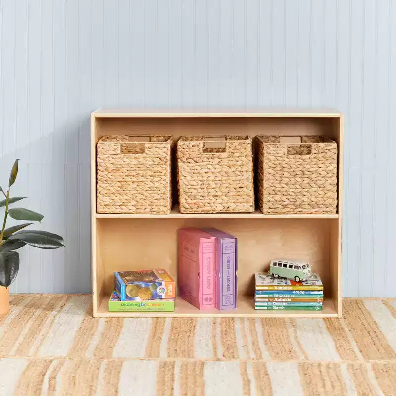 Armoire de rangement simple face à 2 étagères, 30in, mobilier scolaire