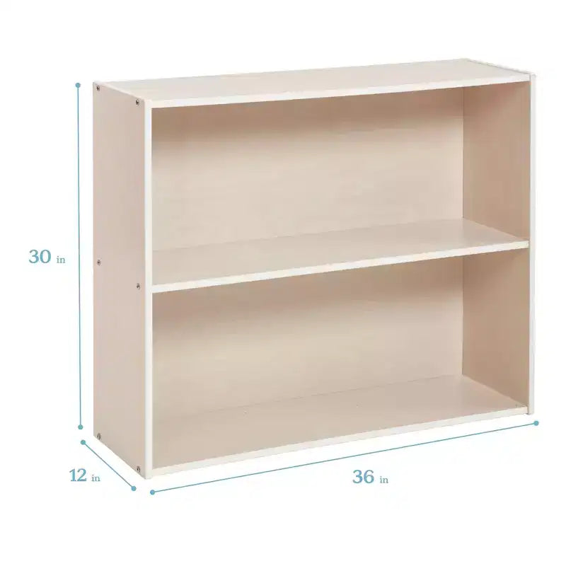 Armoire de rangement simple face à 2 étagères, 30in, mobilier scolaire