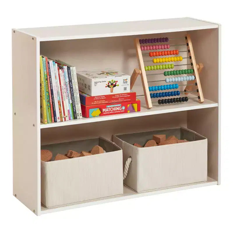 Armoire de rangement simple face à 2 étagères, 30in, mobilier scolaire