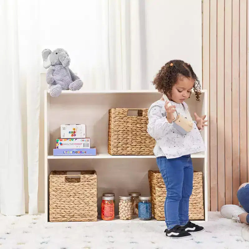 Armoire de rangement simple face à 2 étagères, 30in, mobilier scolaire