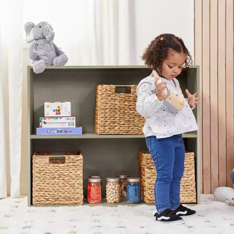Armoire de rangement simple face à 2 étagères, 30in, mobilier scolaire