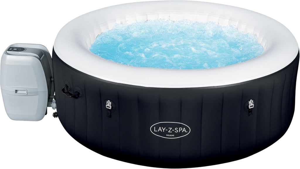 Spa gonflable rond BESTWAY Lay-Z-Spa? Miami Airjet? 2 - 4 personnes