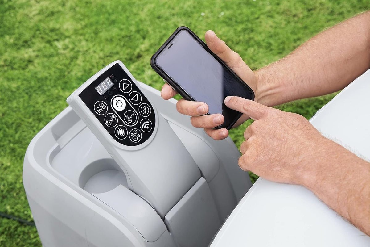 Spa gonflable rond BESTWAY Lay-Z-Spa? Miami Airjet? 2 - 4 personnes