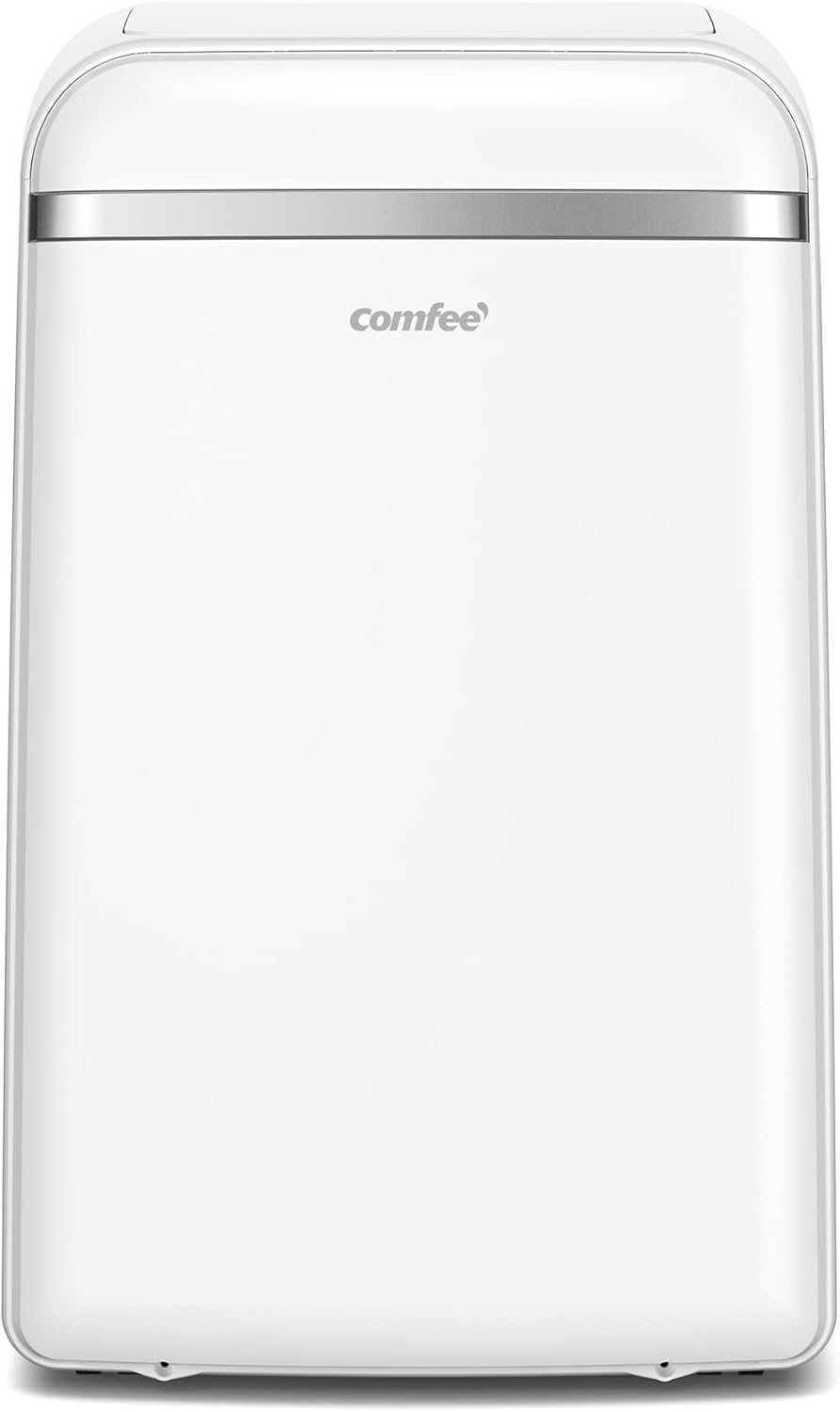 COMFEE' Climatiseur Mobile 9000 BTU/h 2,6kW, 3-EN-1 Refroidisseur Déshumidificateur Ventilateur, Fonction Follow me, Minuterie, Mode nuit, Pour salon et maison de 33©O/88m3, MPPH-09CRN7, R290