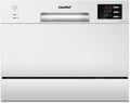 COMFEE’ TD602E-W | Lave-vaisselle Compact 6 Couverts