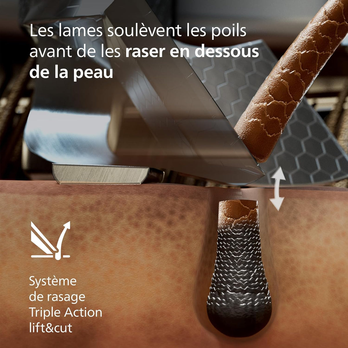 Philips Rasoir i9000 Prestige Ultra, Rasoir électrique 100% étanche, Technologie Skin IQ Pro, Système Triple Lift & Cut, Lames de précision NanoTech rotatives 360°, 5 modes de rasage, XP9401/38