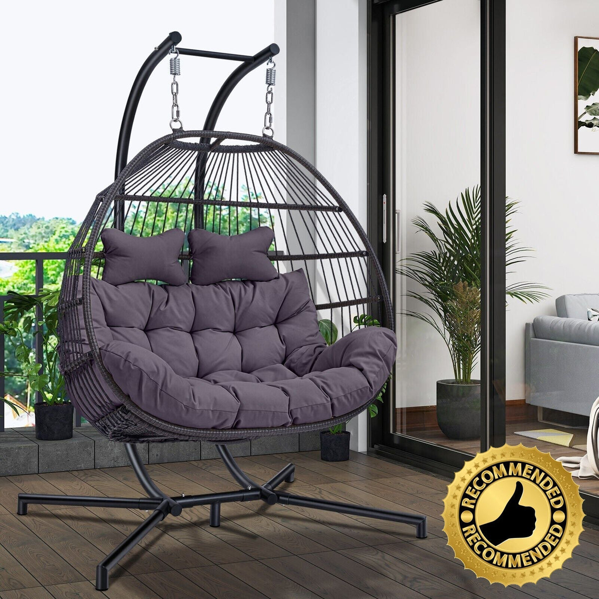 Chaise balan?oire avec support,