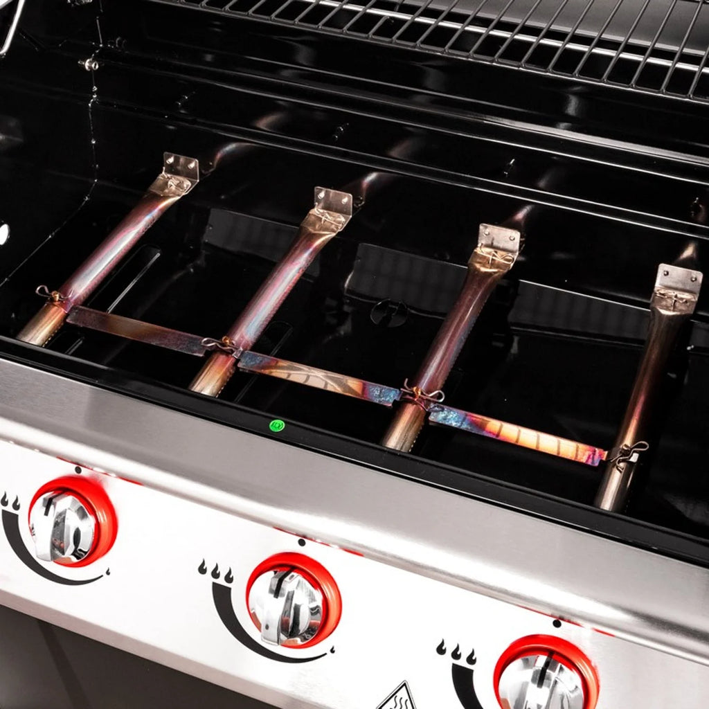 Barbecue au gaz MANHATTAN 450GPI - 4 br?leurs + réchaud 14kW Somagic