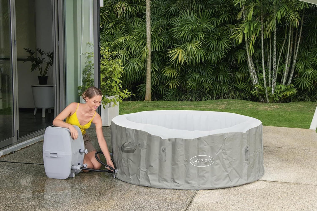 Spa gonflable rond BESTWAY Lay-Z-Spa? Miami Airjet? 2 - 4 personnes