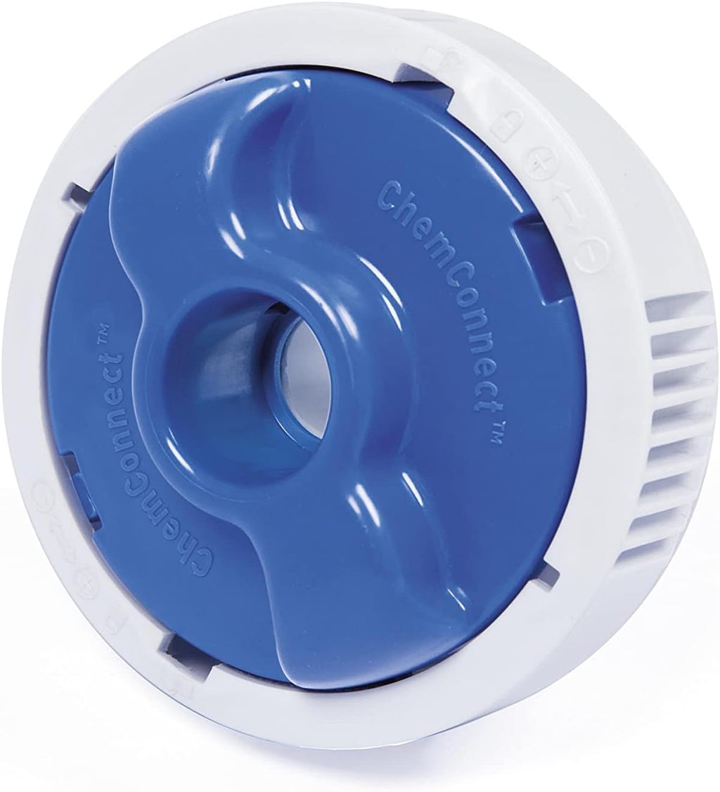 Bestway 56946 Piscine Power Steel? Swim Vista ovale 488 x 305 x 107 cm motif rotin avec hublots, filtration à sable, échelle, bache et diffuseur Chemconnect?