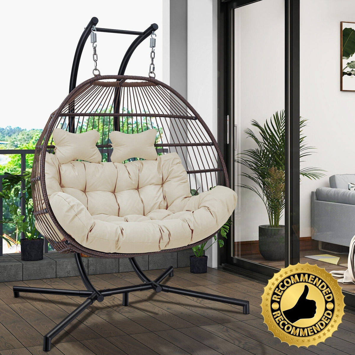 Chaise balan?oire avec support,
